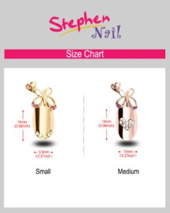 Stephen Nail Jewelry Butterfly (Medium Gold) -Best Wig Outlet Store 8 SizeChart Butterfly 04