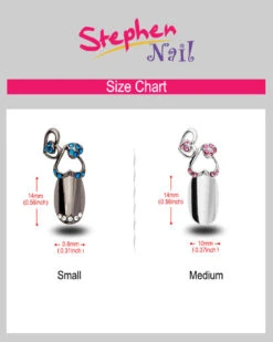 Stephen Nail Jewelry Twin Hearts (Medium-Gold) -Best Wig Outlet Store 8 SizeChart Twin 05