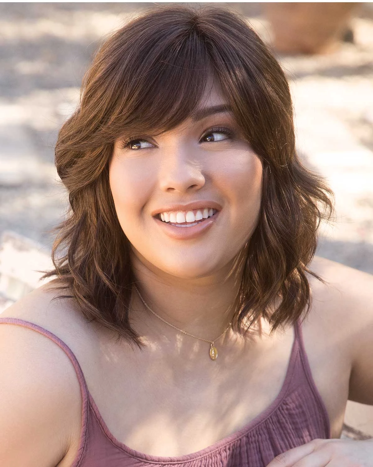 Braylen | Lace Front & Monofilament Synthetic Wig By Amore 9 Braylen | Lace Front & Monofilament Synthetic Wig By Amore - Image 9