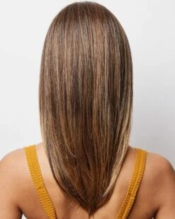 Arden | Lace Front & Monofilament Top Synthetic Wig By Amore -Best Wig Outlet Store AM2584 Arden ChocolateTwist B