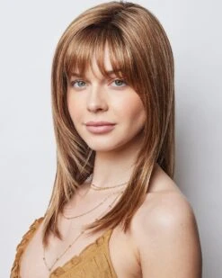 Arden | Lace Front & Monofilament Top Synthetic Wig By Amore -Best Wig Outlet Store AM2584 Arden CopperGlaze F