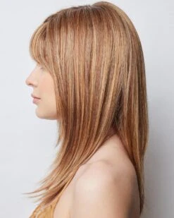 Arden | Lace Front & Monofilament Top Synthetic Wig By Amore -Best Wig Outlet Store AM2584 Arden CopperGlaze S