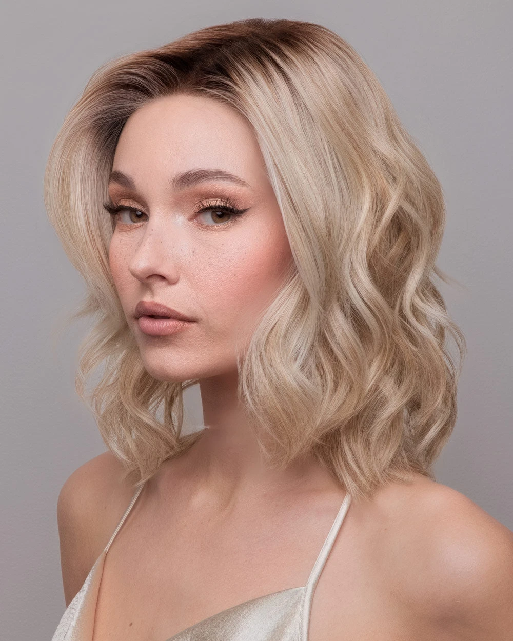 Rohan | Lace Front & Monofilament Top Synthetic Wig By Amore 13 Rohan | Lace Front & Monofilament Top Synthetic Wig By Amore - Image 13