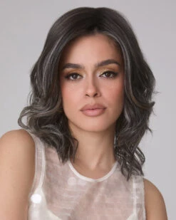 Rohan | Lace Front & Monofilament Top Synthetic Wig By Amore 22 Rohan | Lace Front & Monofilament Top Synthetic Wig By Amore -Best Wig Outlet Store AM2589R Rohan TruffleRibbon R M1