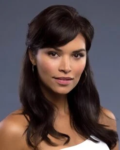 Fringe Flair | Monofilament Clip In Hair Piece By Amore -Best Wig Outlet Store AM54005 FringeFlair DarkChocolate main ee6e0983 3533 4d11 a5f8 5c397c80b02b