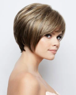 Susanne (Exclusive) | Synthetic Wig By Alexander -Best Wig Outlet Store AX1016 Susanne ChocolateFrost R side 94ba5929 c58e 492e 9c42 f5894d7c4d8e