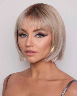 Aria | Lace Front & Monofilament Part Synthetic Wig By Alexander -Best Wig Outlet Store AX1043R Aria MushroomMelange F2