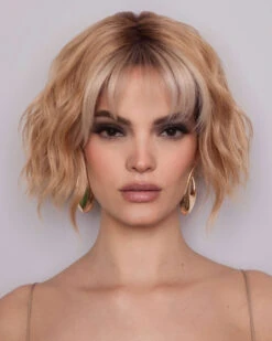 Rosanna | Lace Front & Monofilament Part Synthetic Wig By Alexander -Best Wig Outlet Store AX1045R Rosanna PeachesAndCream F