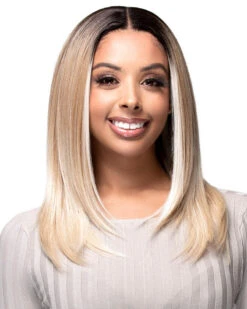 Ayanna | Lace Front Human Hair Blend Wig By Bobbi Boss