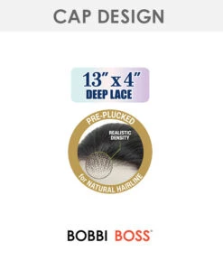 Lou | Lace Front Human Hair Blend Wig By Bobbi Boss -Best Wig Outlet Store BB 13x4 PrePlucked Caps 6d605a4a 98ad 4e31 aa1c 42a062bf5ca4