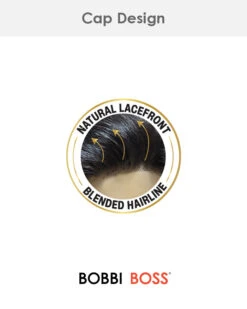 Riley | Lace Front Human Hair Wig By Bobbi Boss -Best Wig Outlet Store BB NaturalLaceFront Cap