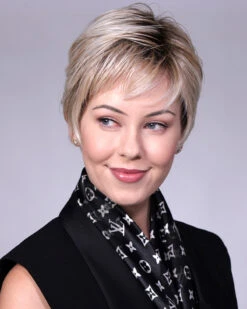 Gramercy | Lace Front & Monofilament Part Synthetic Wig By Belle Tress -Best Wig Outlet Store BTCT1042 Gramercy CrushedAlmondBlonde R S2