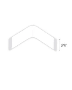 Pre Cut Clear B Contour Strips