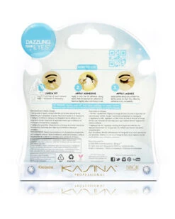 Premium 4 Seasons Eyelashes #20 | By Kasina Professional -Best Wig Outlet Store Back Dazzling 02
