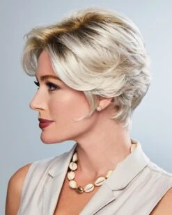 Perfection | Lace Front & Monofilament Part Synthetic Wig By Gabor -Best Wig Outlet Store EG31045 Perfection GL23 101SS side