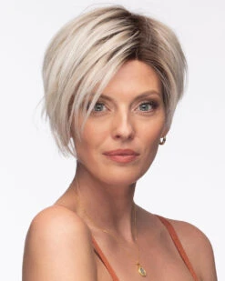 Vale | Monofilament Part Synthetic Wig By Estetica -Best Wig Outlet Store ES30077 Vale SilverSun RT8 M4