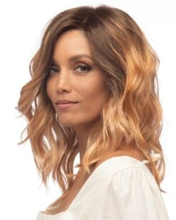 Ocean (Exclusive) | Lace Front Synthetic Wig By Estetica 25 Ocean (Exclusive) | Lace Front Synthetic Wig By Estetica -Best Wig Outlet Store ES31045 Ocean GoldenGinger M2