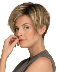 Perry | Lace Front & Monofilament Part Synthetic Wig By Estetica 18 Perry | Lace Front & Monofilament Part Synthetic Wig By Estetica -Best Wig Outlet Store ES31067 Perry RH12 26RT4 side3