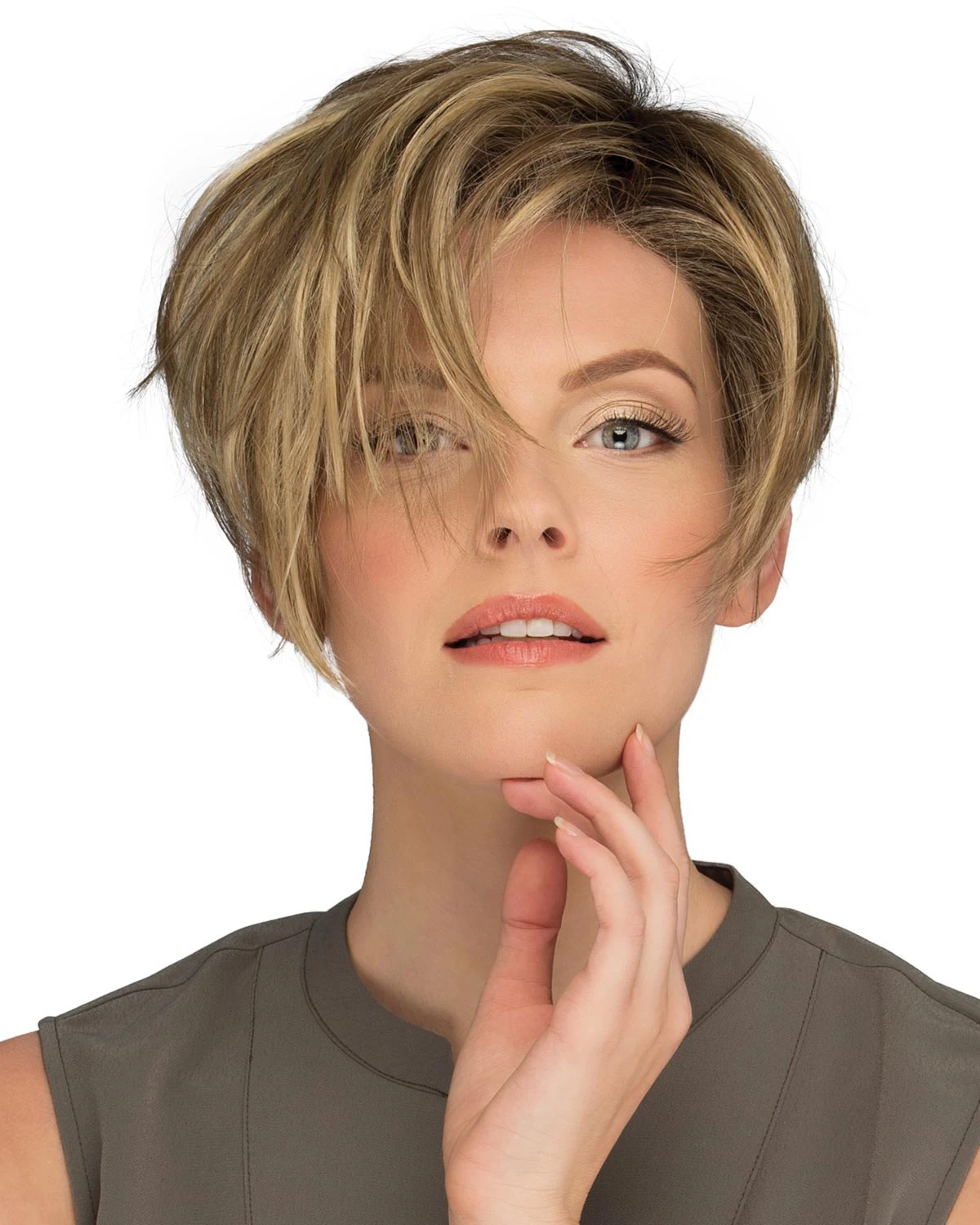 Perry | Lace Front & Monofilament Part Synthetic Wig By Estetica 3 Perry | Lace Front & Monofilament Part Synthetic Wig By Estetica - Image 3