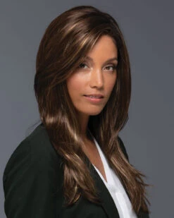 Locklan | Lace Front & Monofilament Top Synthetic Wig By Estetica -Best Wig Outlet Store ES31082 Locklan CaramelKiss RT4 side2