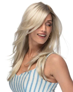 Locklan | Lace Front & Monofilament Top Synthetic Wig By Estetica -Best Wig Outlet Store ES31082 Locklan SPF Blonde S2
