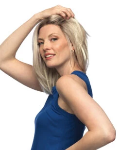 Fallon | Lace Front & Monofilament Top Synthetic Wig By Estetica -Best Wig Outlet Store ES31091 Fallon SunlitBlonde FS1