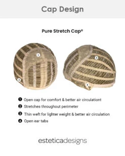 Katie | Synthetic Wig By Estetica -Best Wig Outlet Store ES PureStretchCap 2