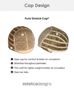 Cheri | Synthetic Wig By Estetica -Best Wig Outlet Store ES PureStretchCap 2 1