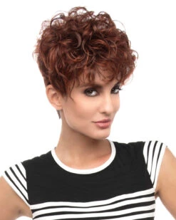 Kaitlyn | Synthetic Wig By Envy -Best Wig Outlet Store EV20017 Kaitlyn DarkRed main2