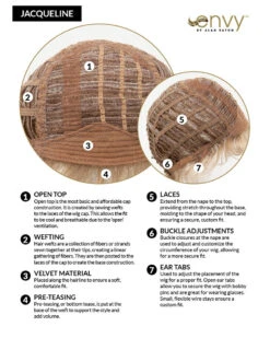 Jacqueline (Exclusive) | Synthetic Wig By Envy 21 Jacqueline (Exclusive) | Synthetic Wig By Envy -Best Wig Outlet Store EV20021 Jacqueline Cap