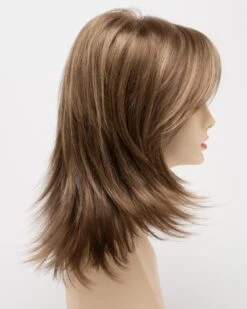 Gigi | Monofilament Wig By Envy -Best Wig Outlet Store EV30029 Gigi MohcaFrost side