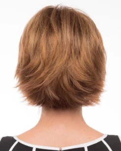 Delaney (Exclusive) | Lace Front & Monofilament Synthetic Wig By Envy -Best Wig Outlet Store EV31022 Delaney CreamedCoffee back 01