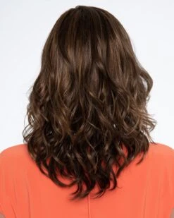 Harmony | Lace Front & Monofilament Part Synthetic Wig By Envy -Best Wig Outlet Store EV31034 Harmony ChocolateCaramel back