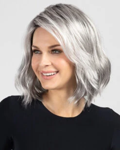 Charlotte | Lace Front & Monofilament Part Synthetic Wig By Envy -Best Wig Outlet Store EV31044R Charlotte SterlingShadow S1