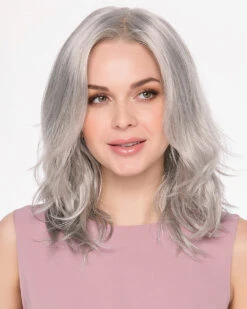 Amanda | Lace Front & Monofilament Top Synthetic Wig By Envy -Best Wig Outlet Store EV31047 Amanda MediumGrey F4
