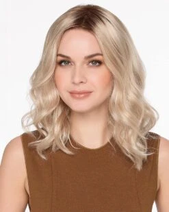 Molly | Lace Front & Monofilament Top Synthetic Wig By Envy 19 Molly | Lace Front & Monofilament Top Synthetic Wig By Envy -Best Wig Outlet Store EV31049R Molly SilkyBeige M1