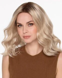 Molly | Lace Front & Monofilament Top Synthetic Wig By Envy 21 Molly | Lace Front & Monofilament Top Synthetic Wig By Envy -Best Wig Outlet Store EV31049R Molly SilkyBeige M3