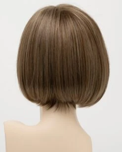 Tandi | Monofilament Crown Human Hair Blend Wig By Envy -Best Wig Outlet Store EV37017 Tandi MochaFrost back