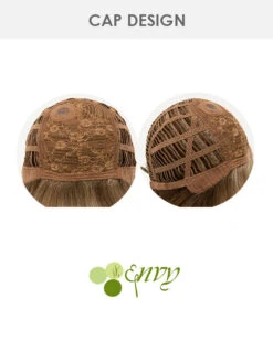 Tandi | Monofilament Crown Human Hair Blend Wig By Envy -Best Wig Outlet Store EV37017 Trandi cap