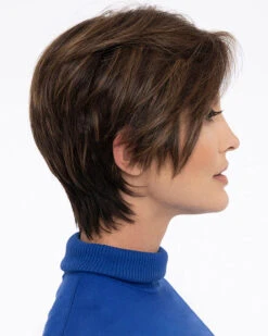 Billie (Exclusive) | Lace Front & Monofilament Top Human Hair Blend Wig By Envy -Best Wig Outlet Store EV37029R Billie AmarettoNCream S1 e1acec17 b20a 4251 9cfe 89c85471a08d