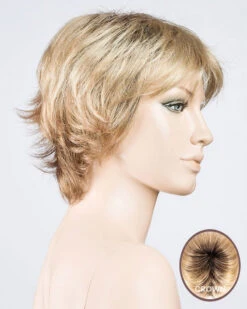 Club 10-Petite/Average | Monofilament Crown Synthetic Wig By Ellen Wille 29 Club 10-Petite/Average | Monofilament Crown Synthetic Wig By Ellen Wille -Best Wig Outlet Store EW30004PA Club10 CaramelRooted mq