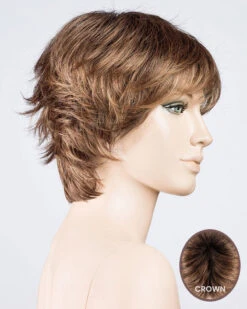 Club 10-Petite/Average | Monofilament Crown Synthetic Wig By Ellen Wille 31 Club 10-Petite/Average | Monofilament Crown Synthetic Wig By Ellen Wille -Best Wig Outlet Store EW30004PA Club10 ChocolateRooted mq