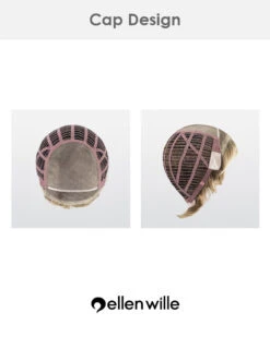 Estate Mono-Petite/Average | Lace Front & Monofilament Top Synthetic Wig By Ellen Wille -Best Wig Outlet Store EW31034PA EstateMono cap 2