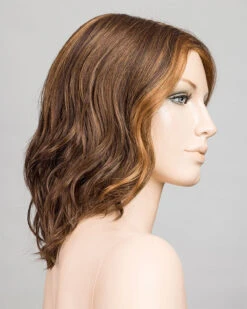Mila Mono-Petite/Average | Lace Front & Monofilament Top Synthetic Wig By Ellen Wille -Best Wig Outlet Store EW31038PA MilaMono ChocolateLighted mq
