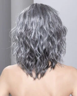 Mila Mono-Petite/Average | Lace Front & Monofilament Top Synthetic Wig By Ellen Wille -Best Wig Outlet Store EW31038PA MilaMono DarkGreyLighted B