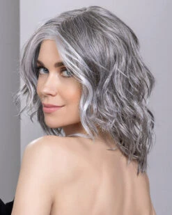 Mila Mono-Petite/Average | Lace Front & Monofilament Top Synthetic Wig By Ellen Wille -Best Wig Outlet Store EW31038PA MilaMono DarkGreyLighted S