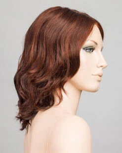 Mila Mono-Petite/Average | Lace Front & Monofilament Top Synthetic Wig By Ellen Wille -Best Wig Outlet Store EW31038PA MilaMono RedVinoLighted mq