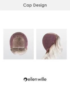 Mila Mono-Petite/Average | Lace Front & Monofilament Top Synthetic Wig By Ellen Wille -Best Wig Outlet Store EW31038PA MilaMono cap