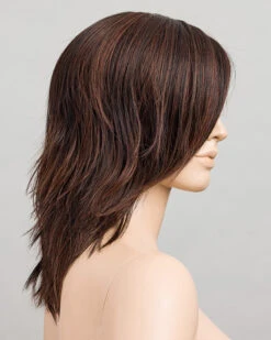 Flow Mono Part-Petite/Average | Lace Front & Monofilament Part Synthetic Wig By Ellen Wille -Best Wig Outlet Store EW31042PA FlowMonoPart DarkAuburnRooted mq
