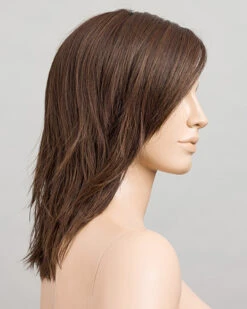 Flow Mono Part-Petite/Average | Lace Front & Monofilament Part Synthetic Wig By Ellen Wille -Best Wig Outlet Store EW31042PA FlowMonoPart DarkChocolateRooted mq